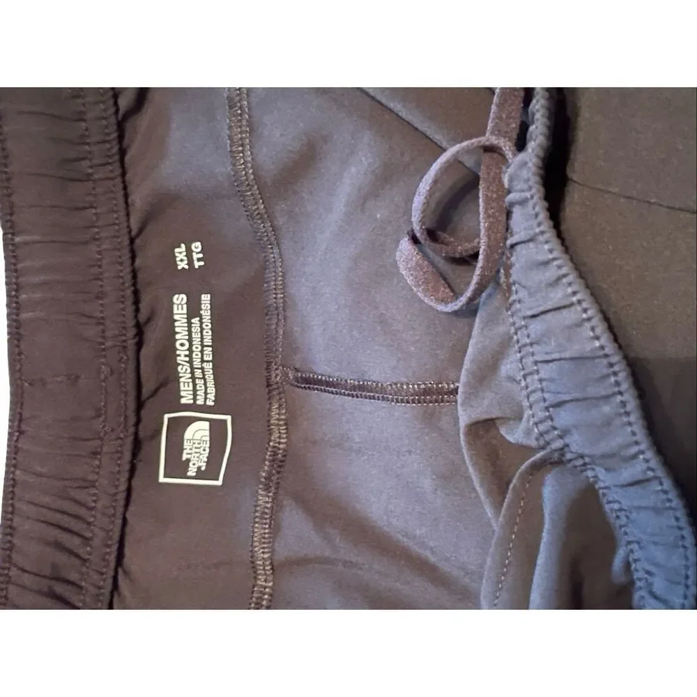 The North Face Black Stretch Drawstring Sunriser Running Trouser Pants Size 2XL